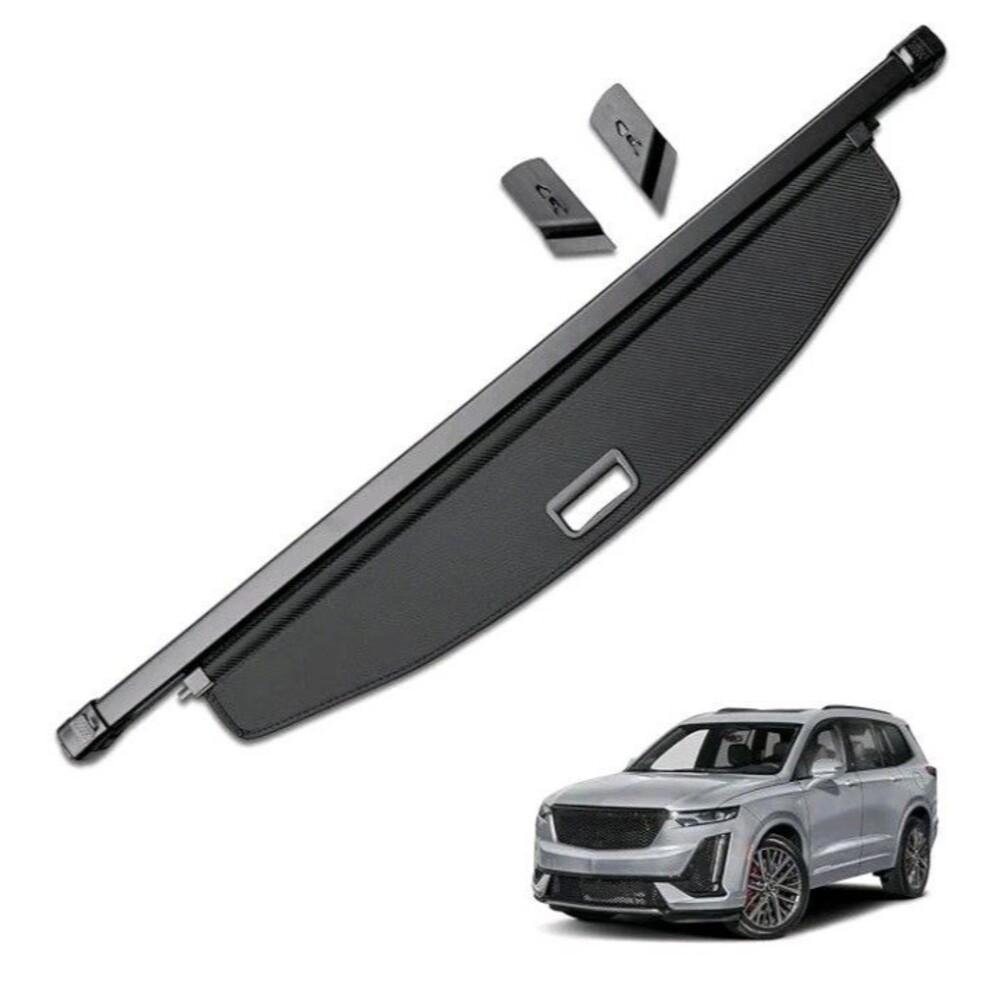 Retractable Cargo Cover for 20/20-26 Cadillac Xt6 Trunk Luggage Shield Shade